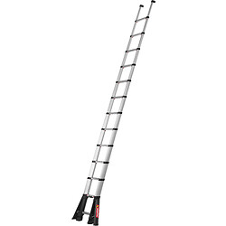 Échelle télescopique Prime, avec stabilisateurs, 13 marches 80mm, longueur 4,10 m