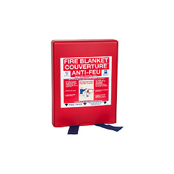 Couverture anti feu 120 x 120 étui rigide