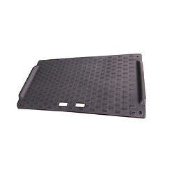 Rampe d'accès PMR et chargement polyéthylène transportable - charge maxi 500 kg - 1190 x 700 x 57/84 mm