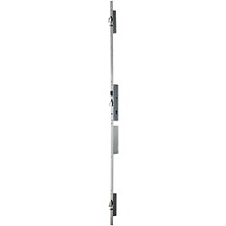 Serrure motorisée e-motion exit 3 points têtière en U de 2300 x 24 x 6 mm entraxe 92 mm axe à 35 mm DIN droite