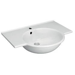 Lavabo plan Sapho 65X52 blanc