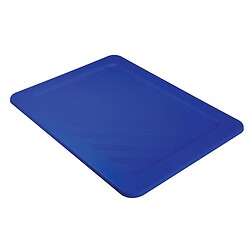Couvercle pour bacs gerbables Novabac, coloris bleu roi, 54 litres