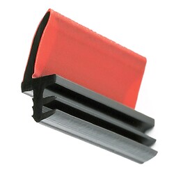 Joint sur dormant en PVC - L 311 - pour rainure de 3 mm - finition brun - 40 m
