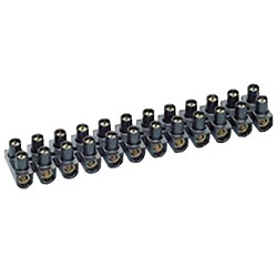 Barrette de connexion Nylbloc - cap 2,5 mm² - noir