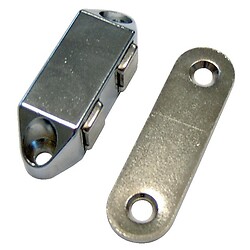 Loqueteau Polair standard - zamak nickelé force 4 kg - pose en applique