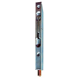 Verrou à bascule à défoncer tôle acier traité FerGUard argent® longueur 250 mm