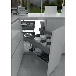 Ferrure pour meuble d'angle Dynamic Corner 803 - Ikona