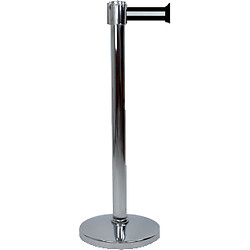 POTEAU A SANGLE ALU/NOIR