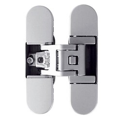 Paumelles invisibles type Kubica K6700 50 - 70 kg chromé satiné