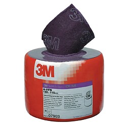 Rouleau Scotch Brite CF-SR prédécoupé 150x4 m coloris violet grain très fin
