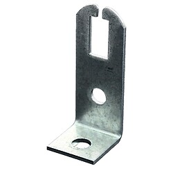 Coulisseau pour attache de suspente de plafond suspendu 18x47 mm, boîte de 100 pièces.